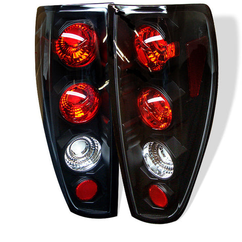 Chevy Colorado 04-12 / GMC Canyon 04-12 Euro Style Tail Lights - Black