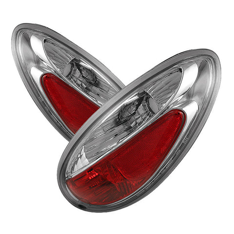 Chrysler PT Cruiser 01-05 Euro Style Tail Lights - Chrome