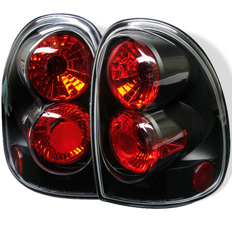 Plymouth Voyager/Grand Voyager 96-00 Euro Style Tail Lights - Black-m
