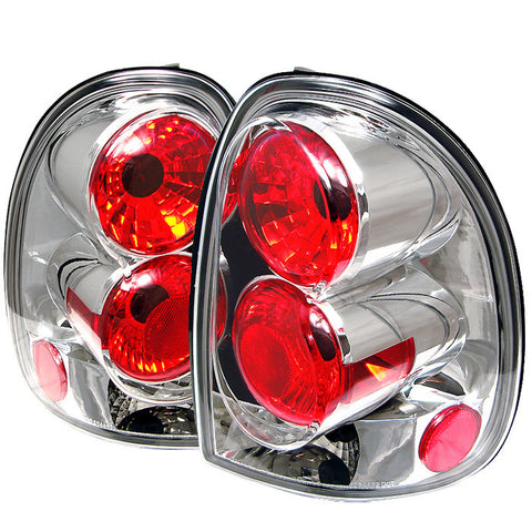 Plymouth Voyager/Grand Voyager 96-00 Euro Style Tail Lights - Chrome-n