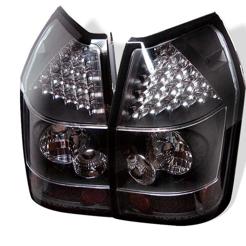 Dodge Magnum 05-08 LED Tail Lights - Black