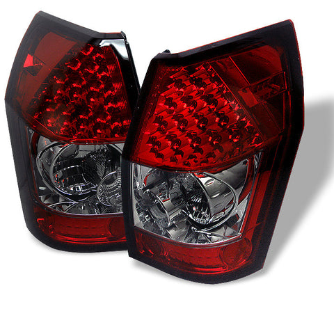 Dodge Magnum 05-08 LED Tail Lights - Red Smoke