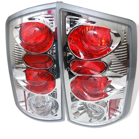 Dodge Ram 1500 02-06 / Ram 2500 02-05 / Ram 3500 02-05Euro Style Tail Lights - Chrome