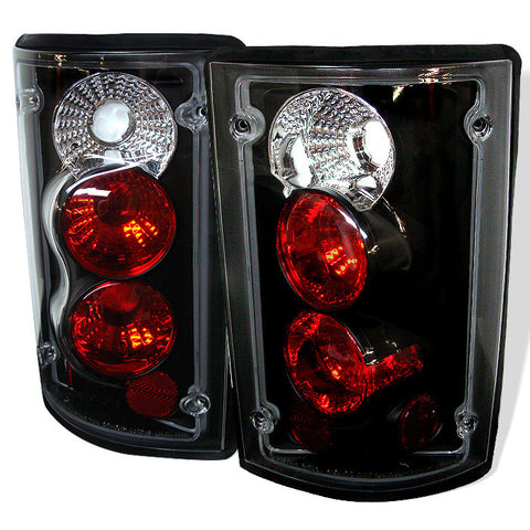 Ford Excursion 00-06 / Econoline Van 150/250/350/450/550 95-06 Euro Style Tail Lights - Black