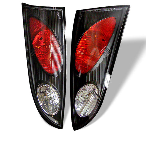 Ford Focus 00-04 3/5Dr Euro Style Tail Lights - Black