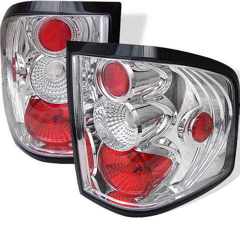 Ford F150 Flareside 04-08 Euro Style Tail Lights - Chrome