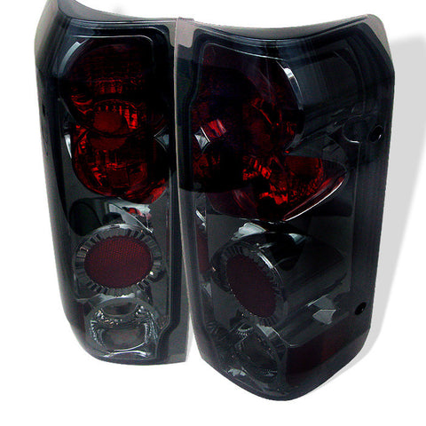 Ford F150 87-96 / Ford Bronco 88-96 Euro Style Tail Lights - Smoke