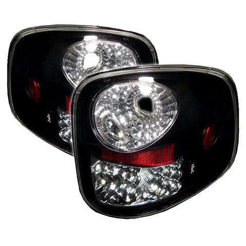 Ford F150 Flareside 97-03 LED Tail Lights - Black