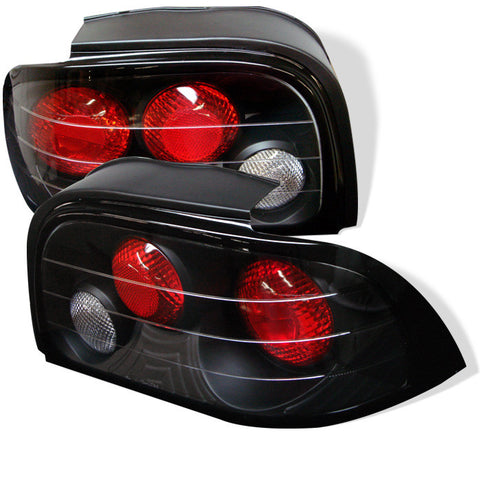 Ford Mustang 94-95 Euro Style Tail Lights - Black