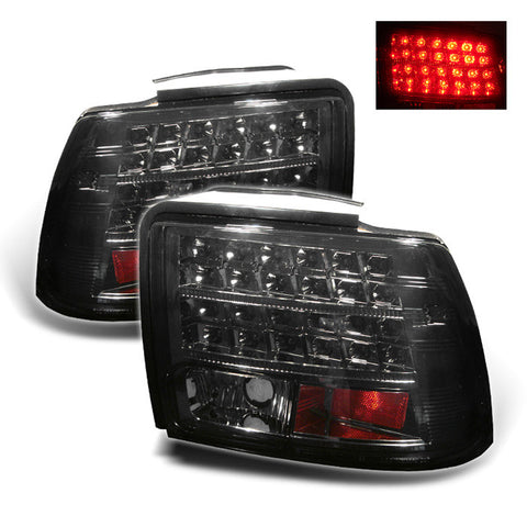 Ford Mustang 99-04 (will not fit the Cobra model) LED Tail Lights - Smoke