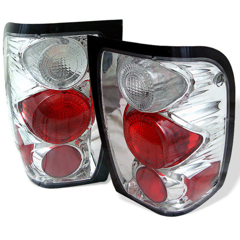 Ford Ranger 98-00 Euro Style Tail Lights - Chrome