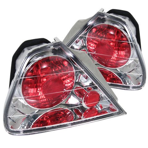 Honda Accord 98-00 2Dr Euro Style Tail Lights - Chrome