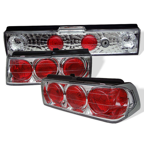 Honda CRX 88-91 Euro Style Tail Lights - Chrome