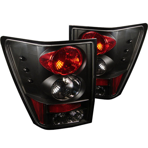 Jeep Grand Cherokee 05-06 Euro Style Tail Lights - Black