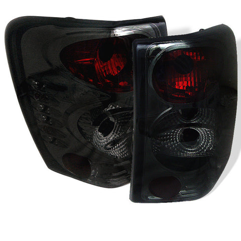 Jeep Grand Cherokee 99-04 Euro Style Tail Lights - Smoke