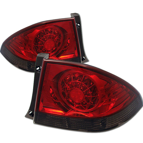Lexus IS 300 01-03 LED Tail Lights - Red Smoke