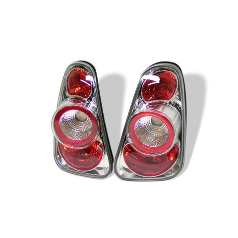 Mini Cooper 02-06 / Cooper Convertibles 05-08 Euro Style Tail Lights - Chrome