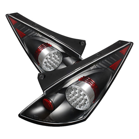 Nissan 350Z 03-05 LED Tail Lights - Black