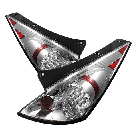 Nissan 350Z 03-05 LED Tail Lights - Chrome