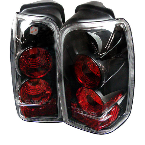 Toyota 4 Runner 96-02 Euro Style Tail Lights - Black