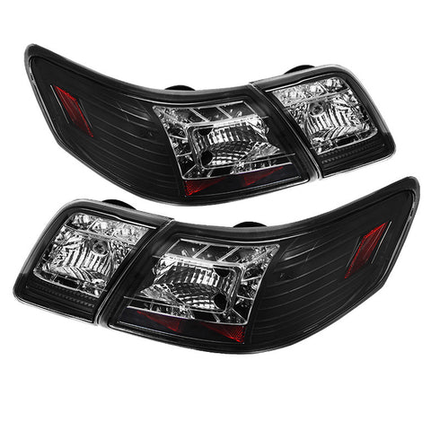 Toyota Camry 07-09 LED Tail Lights - Black