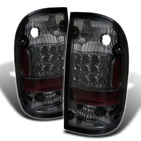 Toyota Tacoma 01-04 LED Tail Lights - Smoke