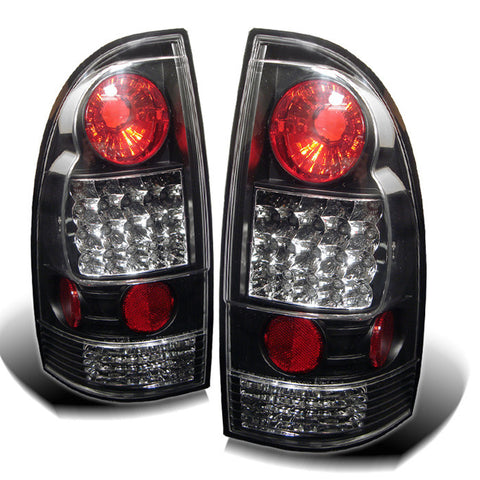 Toyota Tacoma 05-12 LED Tail Lights - Black