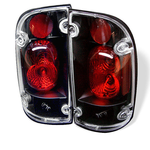 Toyota Tacoma 95-00 Euro Style Tail Lights - Black