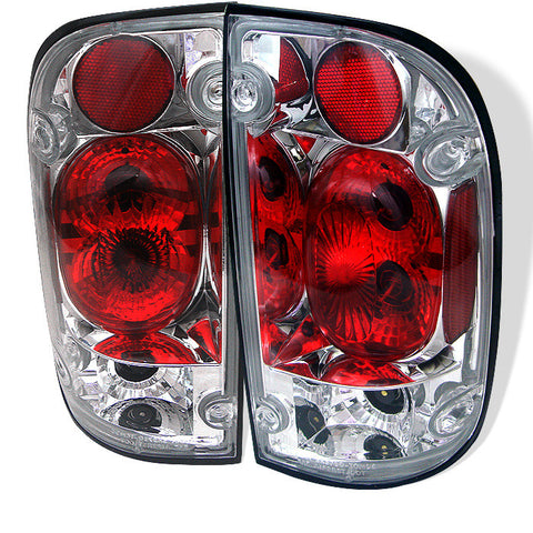 Toyota Tacoma 95-00 Euro Style Tail Lights - Chrome