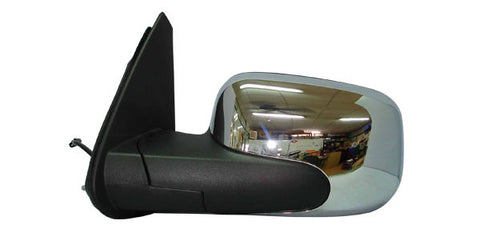 Chevy 06-10 Chevy Hhr Power Non-Heat Brt Chrome Mirror Lh (1) Pc Replacement 2006,2007,2008,2009,2010