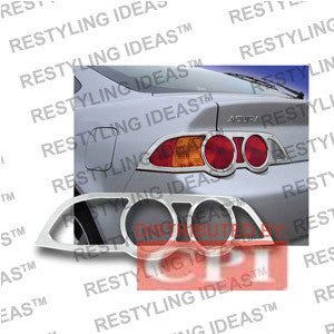 Acura 2002-2004 Rsx Chrome Tail Light Bezel Performance 1 Set Rh & Lh 2002,2003,2004