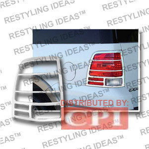 Ford 2003-2006 Expedition Chrome Tail Light Bezel Performance 1 Set Rh & Lh 2003,2004,2005,2006