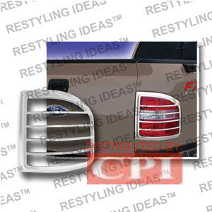 Ford 2004-2008 F150 Flareside Chrome Tail Light Bezel Performance