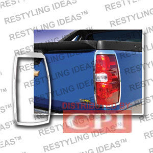 Chevrolet 2007-2009 Avalanche Chrome Tail Light Bezel Performance 1 Set Rh & Lh 2007,2008,2009