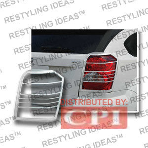 Dodge 2007-2009 Caliber Chrome Tail Light Bezel Performance