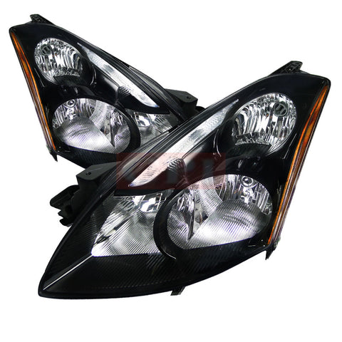 NISSAN 10-12 NISSAN ALTIMA CRYSTAL HOUSING HEADLIGHTS BLACK    2010, 2011,2012