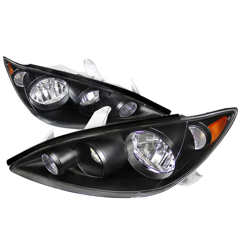 TOYOTA 05-06 TOYOTA CAMRY EURO HEADLIGHTS BLACK HOUSING