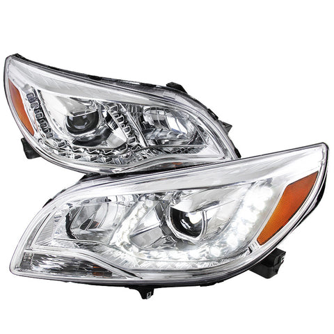 CHEVY 11-12 CHEVY MALIBU PROJECTOR HEADLIGHT CHROME HOUSING 