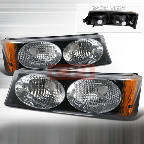 Chevrolet 2003-2006 Chevy Silverado Turn Signal/ Bumper Lights/ Lamps Euro-d