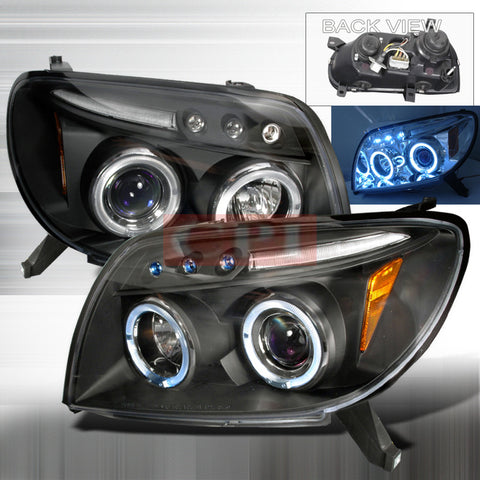 TOYOTA 2003-2006 TOYOTA 4RUNNER PROJECTOR HEAD LAMPS/ HEADLIGHTS 1 SET RH&LH   2003,2004,2005,2006