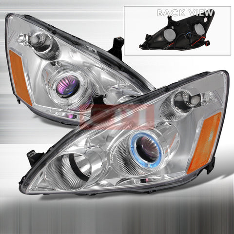 Honda 2003-2005 Honda Accord Projector Head Lamps/ Headlights-k