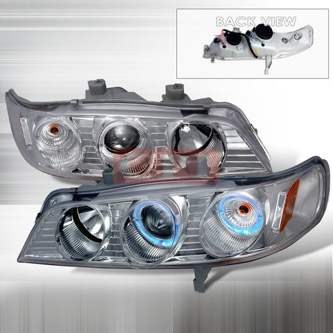 HONDA 1994-1997 HONDA ACCORD PROJECTOR HEAD LAMPS/ HEADLIGHTS 1 SET RH&LH   1994,1995,1996,1997