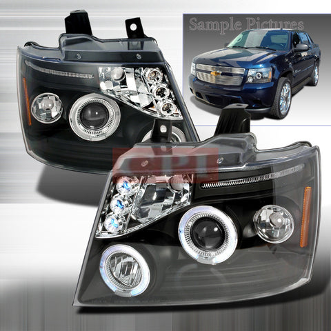 Chevrolet 2007-2008 Chevy Avalanche Projector Head Lamps/ Headlights-v