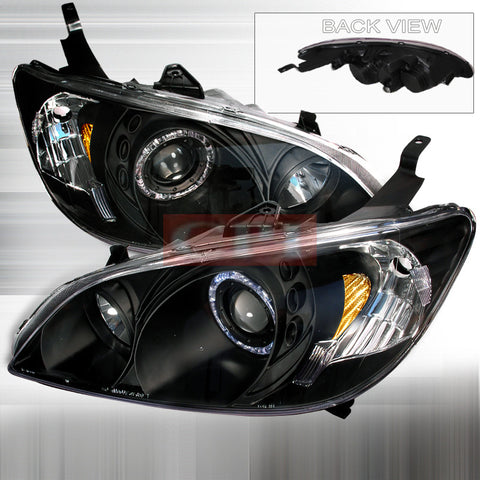 Honda 2004-2005 Honda Civic Projector Head Lamps/ Headlights 1 Set Rh&Lh Performance 2004,2005-u