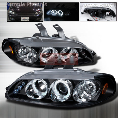 Honda 1992-1995 Honda Civic 2/3/4Dr Led Projector Head Lamps/ Headlights-c