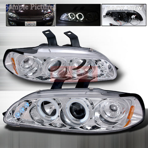 HONDA 1992-1995 HONDA CIVIC 2/3/4DR LED PROJECTOR HEAD LAMPS/ HEADLIGHTS 1 SET RH&LH   1992,1993,1994,1995