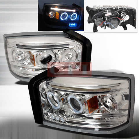 Dodge 2005-2007 Dodge Dakota Projector Head Lamps/ Headlights-l