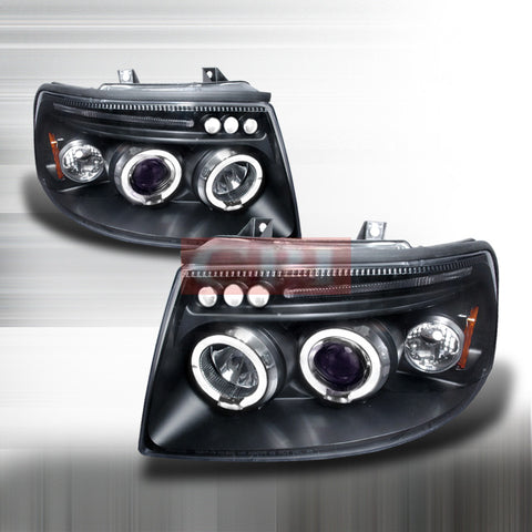 EXPEDITION 2003-2005 EXPEDITION PROJECTOR HEAD LAMPS/ HEADLIGHTS 1 SET RH&LH   2003,2004,2005