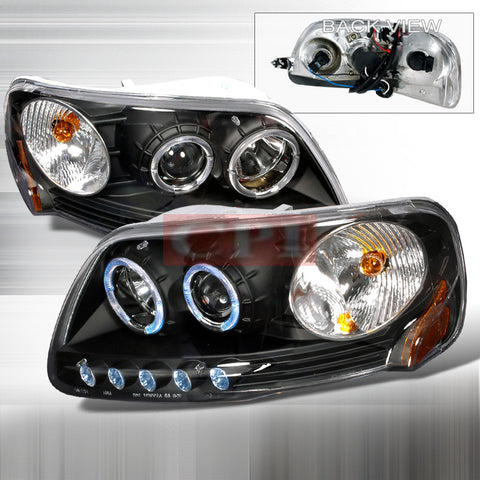 Ford 1997-2003 Ford F150 1Pc Projector Head Lamps/ Headlights 1 Set Rh&Lh Performance 1997,1998,1999,2000,2001,2002,2003-z