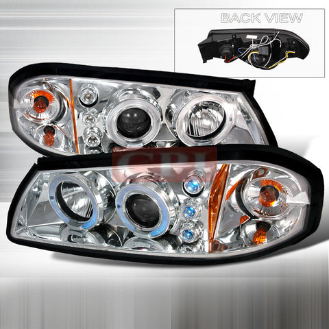 CHEVROLET 2000-2005 CHEVY IMPALA PROJECTOR HEAD LAMPS/ HEADLIGHTS 1 SET RH&LH   2000,2001,2002,2003,2004,2005